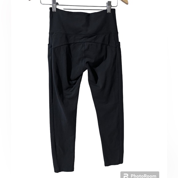 Athleta Black Leggings with Pocket Size XSP - Picture 2 of 4